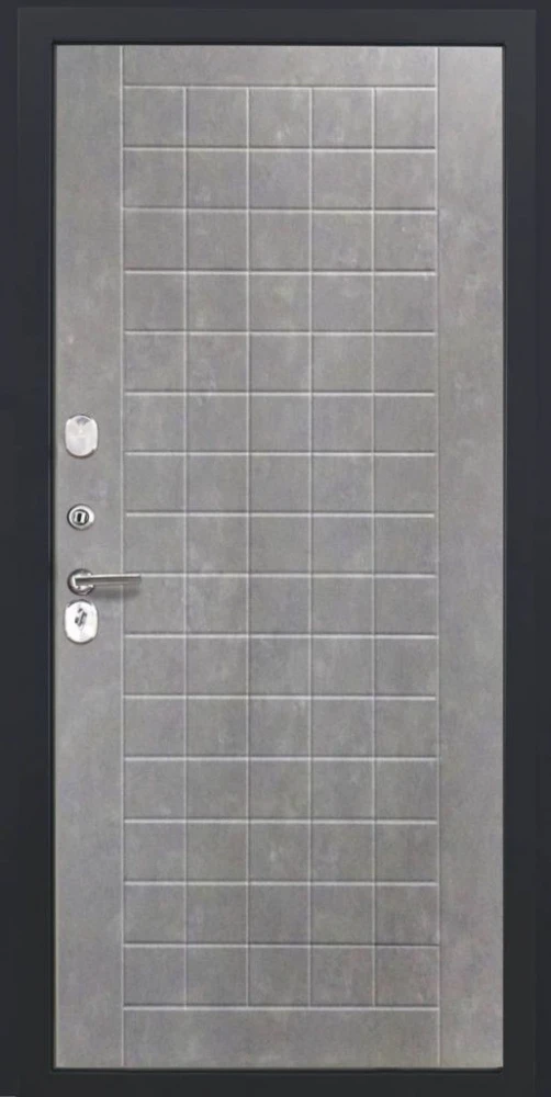 Входная дверь ДвериПРО Л-3б ФЛ-256 (10мм, Бетон пепельный) DPRO227589 внутренняя сторона