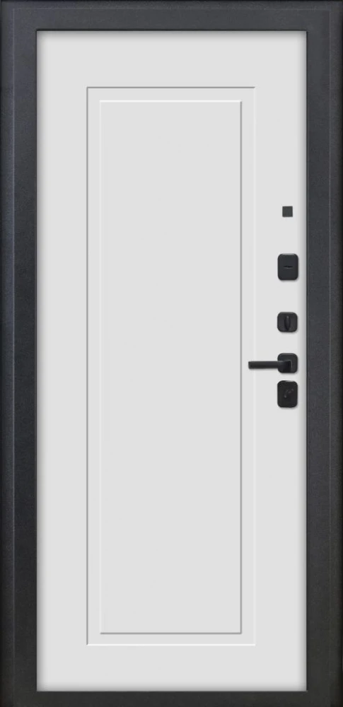 Входная дверь ДвериПРО Модель 3КЛ-1106 ФЛ-25 Веллуто бьянко DPRO226540 внутренняя сторона